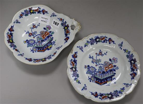 A Masons Ironstone part dessert service